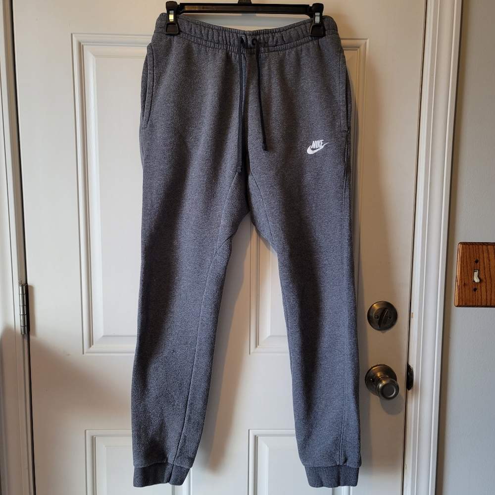 Men's Dark Grey Nike Sweatpants
